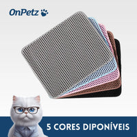Tapete CleanPaws - Impermeável Anti Sujeira para Caixa de Areia