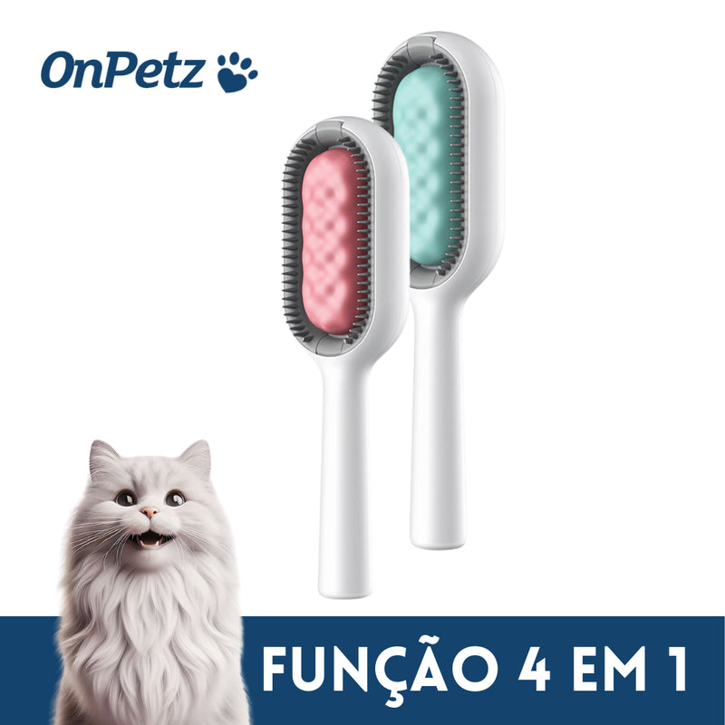 Escova Tira Pelos CleanPet para Cães e Gatos