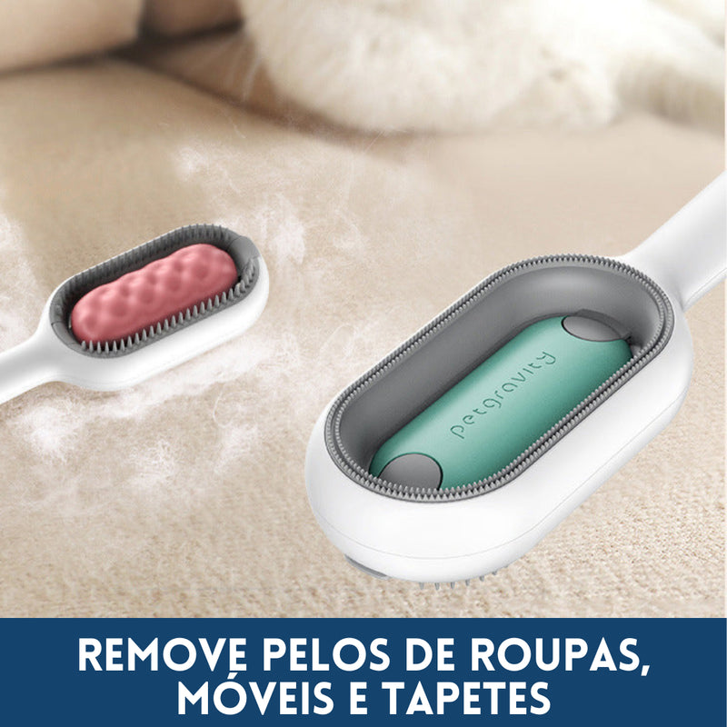 Escova Tira Pelos CleanPet para Cães e Gatos