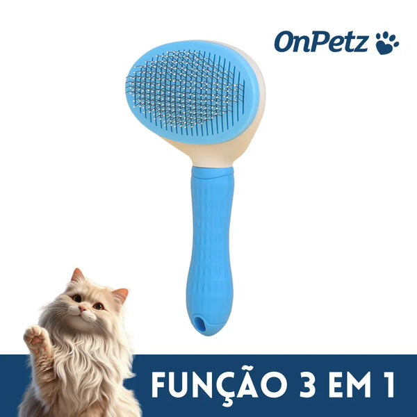 Escova Premium Removedora de Pelos para Cães e Gatos