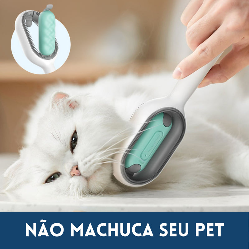 Escova Tira Pelos CleanPet para Cães e Gatos