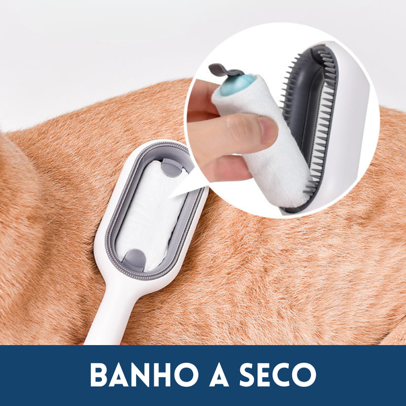 Escova Tira Pelos CleanPet para Cães e Gatos