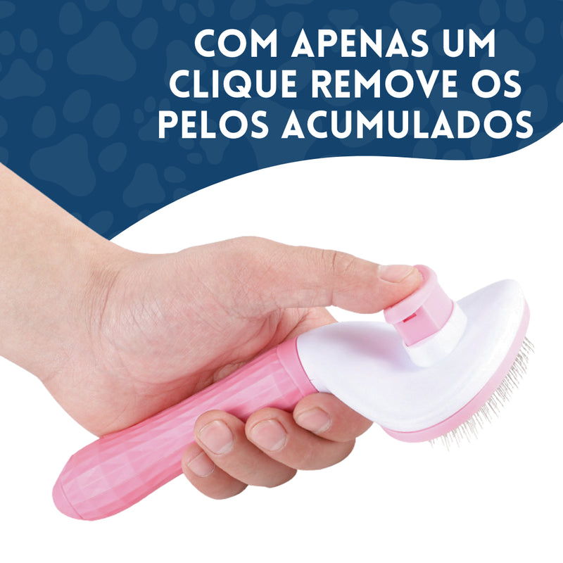 Escova Premium Removedora de Pelos para Cães e Gatos