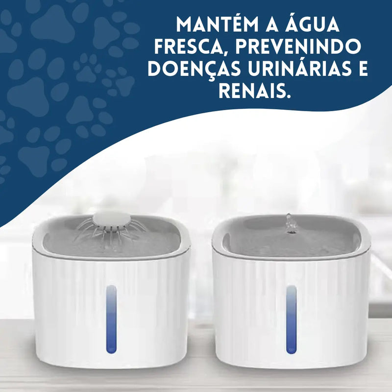 Fonte de Água AquaPet Para Cães e Gatos